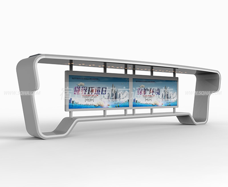 城市公交站臺(tái)候車亭
